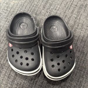 CROCS Kids Black Clogs